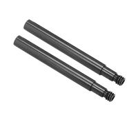 Asixxsix Extensor de Válvula Presta para Bicicleta de 60 Mm Extensión Duradera de Aleación de Aluminio para Inflar Fácilmente los Neumáticos, Paquete de 2 Válvulas Interiores para Varias Bicicletas