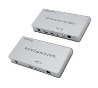 Asixxsix Extensor KVM HDMI sobre Ethernet, sobre Cable CAT6/7, Vídeo 1080p sin Pérdidas, sin Latencia hasta 660 Pies, Extensor de Cámara Web KVM para Juegos, Centros de Datos (Enchufe de la UE)