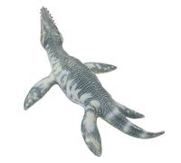 Asixxsix Figura de Liopleurodon, Figura de Criatura Marina Prehistórica de Plástico Suave, Educativa Realista, Resistente a Impactos, Juguete de Animales del Océano con Regalo de Aprendizaje y