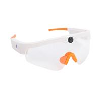 Asixxsix Gafas Inteligentes con Cámara, Vista en Primera, Bluetooth 2K Gafas de Grabación de Vídeo de Acción Deportiva, Gran Angular de 100°, para Exteriores a Prueba de Viento