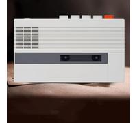 Asixxsix Grabadora de Cinta con Reproductor de Casete Portátil, Transmisión y Recepción por Bluetooth con Altavoz Incorporado, Micrófono, Grabación Desde Teléfonos Inteligentes o