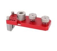 Asixxsix Guía de Broca para Perfil de Aluminio, Colocación Precisa de Orificios y Roscado Simplificado Guía de Broca de Extrusión de Aluminio, Plantilla de Perforación de Perfil con Taladro