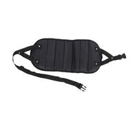Asixxsix Hamaca para Pies, Hamaca con Reposapiés de Viaje de Malla Transpirable para Vuelos Largos, con Estructura Antivuelco, Hamaca Portátil para Piernas para Avión, Tren, Oficina, (BLACK)
