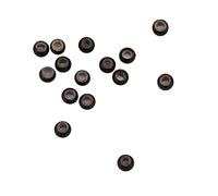 Asixxsix Herramienta de Extensión de Cabello Profesional, 1000 Uds., Anillos de Microeslabones de Silicona, Cuentas, Marrón, Marrón Claro, Beige para Toda la Calidad del Cabello (BLACK)