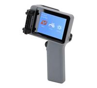 Asixxsix Impresora de inyección de Tinta portátil con Pantalla táctil de 4.3 Pulgadas para Texto, código QR, código de Barras, Fecha de producción, Hora, Logotipo, número de Lote,