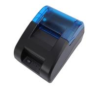 Asixxsix Impresora de Recibo Bluetooth USB de 58 Mm, Impresión Portátil de Alta Velocidad de 70 Mm/s Impresora Portátil POS para Supermercado de Restaurante, Admite (Enchufe de la UE)