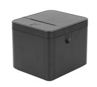 Asixxsix Impresora de Recibo Térmico de 58 Mm, Interfaz de USB Portátil de bajo Ruido de Alta Velocidad, con Papel Impreso de 58 Mm, para Tiendas de Ventas Minoristas (Enchufe de la UE)