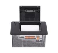 Asixxsix Impresora térmica incrustada, Mini módulo de impresión, Soporte 232 TTL USB BT Puerto, Impresora de Puerto Serie para Paneles de Control industriales, Instrumentos