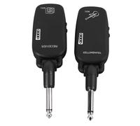 Asixxsix Inalámbrico para Guitarra 2.4Ghz Alcance de 50m, Receptor Transmisor Inalámbrico de Audio Recargable para Instrumentos Eléctricos, con Transmisión