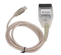 Asixxsix Interfaz USB de Herramienta de Escaneo K+DCAN OBD2 de Alto Rendimiento, Material Duradero para Usuarios de la Serie E39 E60 E61 5