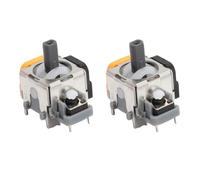 Asixxsix Joystick Analógico 3D, Compatibilidad Perfecta con Controlador de Juego, Reemplazo de Joystick de Efecto Hall Estable, Reemplazo de Joysticks con 2 Piezas de Diseño Compacto y Liviano para