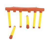 Asixxsix Juego de Desafío Reflex Drop Sticks, Control Remoto de 3 Velocidades Ajustables, Juguete de Entrenamiento de Coordinación Ojo-Mano, Juego de Captura de Palos Que Caen, Desafío de (Yellow)