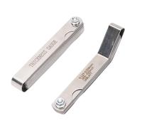 Asixxsix Juego de Galgas de Espesores de Acero Inoxidable 2PS, Galgas de Espesores de 32 Hojas y Medidor de Espesor Compensado de 16 Hojas, Herramientas de Medición Métricas e Imperiales