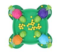 Asixxsix Juego de Hipopótamos Hambrientos para Niños, Desarrollo Educativo de la Coordinación Ojo-Mano, Juego de Mesa para Comer Tortugas, Juegos para Niños Pequeños con Bandeja de Plástico de 36