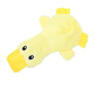 Asixxsix Juguete Masticable para Perros, Juguete Masticable para Cachorros Pato Peluche Alta Densidad Hace Ruido, Interactivo Lindo Realista Perros Pequeños Medianos Grandes (Patito Amarillo)