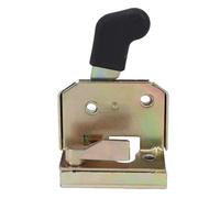 Asixxsix Kit de Cerradura para Manija de Puerta de Carretilla Elevadora, Juego de Manija de Bloqueo de Metal Resistente Universal con Núcleo de Bloqueo Fino y Accesorios de Montaje (Lado derecho)