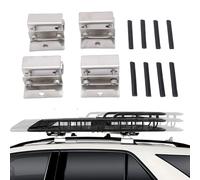 Asixxsix Kit de Montaje para Portaequipajes de Techo, Soportes de Montaje para Portaequipajes de Techo, sistemas de Montaje de Soportes para Portaequipajes de Techo Universales