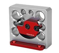 Asixxsix Kit de Plantilla para Hacer Tacos, Herramienta Auxiliar de Varilla Redonda de Aleación de Aluminio CNC Métrica Ajustable de 8 Orificios, con Cortador de Carburo y Broca