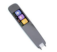 Asixxsix Lápiz de Lectura de Escaneo, Traductor Digital Inteligente Bilingüe Chino Inglés con Escáner de Pantalla Táctil para Estudiantes Dispositivo de Aprendizaje de Texto a Voz para Niños (Blue