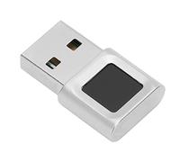 Asixxsix Lector de Huellas Dactilares USB, Escenderner Biométrico de Llave de Seguridad Portátil para 10/11 32/64 bits, Tactil de 360 °, Coincidencia Rápida