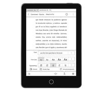 Asixxsix Lector de Libros Electrónicos de 6 Pulgadas, Pantalla Clara de 300 PPP con Luz de Lectura Incorporada, 4 GB de RAM, 64 GB de Almacenamiento Ampliable, Admite Múltiples Formatos, (Black)