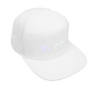 Asixxsix LED de Sombrero, Control de Aplicacia MÓVIL Programable Gorra LED Editable Ajustable Inteligente, de Pantalla Desmontable Gorra de Béisbol Colorida Para Fiesta NaviDad (WHITE)