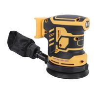 Asixxsix Lijadora Orbital Inalámbrica, Lijadora de órbita Aleatoria de 500W 300W con Indicador de Batería LED y Bandeja Desmontable, para Lijado de Madera, Pulido de Metal