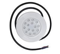 Asixxsix Luz LED para Piscina de 7 W, Lámpara de Paisaje Subacuática Ajustable Colorida RGB, Luces LED Sumergibles IMPERMEBLES IP68 Con Control Remoto, 2 Métodos de Instalación