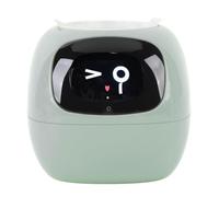 Asixxsix Maceta de Flores Inteligente, Maceta Interactiva con Tanque de Auto Riego, Marco de Imagen Digital, Maceta Inteligente para la Sala de Estar en el Hogar Plantas de (Versión Verde en inglés)