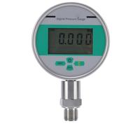 Asixxsix Manómetro Digital, Unidades de Visualización Bar, PSI, MPa, Kgf/cm², kPa. Manómetro Digital de Presión de Aire con Esfera de 4 Pulgadas, Precisión del 0,4%, Rosca M20x1.5, para