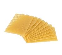 Asixxsix Marco de Cera de Abejas para Pulir Muebles de Cera de Colmena, Base de de Abejas de 10 Piezas para Suministros de Apicultura y Artesanías de Caoba