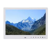 Asixxsix Marco de Fotos Digital, 12Inch USB 1920 x 1080 HD Touch Screen Digital Photo Frame, Wall Mountable Electronic Picture Frame for Share Photos Videos (Enchufe de la UE)