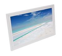 Asixxsix Marco de Fotos Digital, Pantalla táctil Ultra HD de 21.5 Pulgadas, WiFi, 2 Altavoces inalámbricos. Regalos fotográficos para y Abuelos. (Enchufe de la UE)