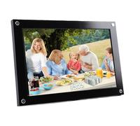 Asixxsix Marco de Imagen Digital WiFi WiFi de 10.1 Pulgadas, 1280x800 HD Pantalla Táctil Marco de Fotos Electrónica, Automático, Memoria de 32 GB, Momentos de Compartir Fáciles (Black)