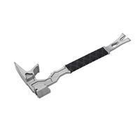 Asixxsix Martillo de Demolición, Resistente Herramienta de Demolición de Cubierta de Acero Al Manganeso, Herramienta de Resistente con Palanca de Cincel Extractor de Clavos Multifunción para