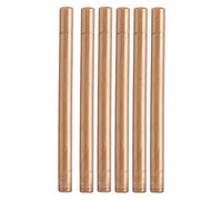 Asixxsix Material de Cera de Sellado, Barras de Sellado en Caliente para Sobres, Tarjetas, Manuscritos para Tarjetas de Felicitación, Proyectos de Manualidades, 10 Uds. (oro bronce)