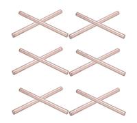 Asixxsix Material de Cera de Sellado, Barras de Sellado en Caliente para Sobres, Tarjetas, Manuscritos para Tarjetas de Felicitación, Proyectos de Manualidades, 10 Uds. (champán dorado)