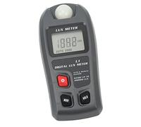 Asixxsix Medidor de Luz Digital, 0 1 20000 Lx 0 01 20000 Fc Lux Meter con Pantalla LCD de Rango Automático para Pruebas de Luces LED de Plantas de Interior y Exterior