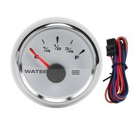 Asixxsix Medidor de Nivel de Tanque de Agua Impermeable de 52 Mm, Medidor de Nivel de Agua de 9-32 V, para Camión RV Marino, 0-190 Ohm 240-30 Ohm 0-180 10-180, 240-33
