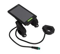 Asixxsix Medidor de Pantalla LCD para Bicicleta Eléctrica, 24 V, 36 V, 48, 60, Voltaje Universal, Cuentakilómetros de Velocidad en Tiempo Real, Medidor de Pantalla para Scooter Eléctrico,
