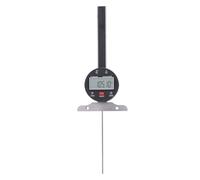 Asixxsix Medidor de Profundidad Digital, Rango de 0,100 Mm, Indicador de Dial Digital de Precisión de 0,01 Mm, Micrómetro de Profundidad con Pantalla LCD y Transferencia de Datos USB para Carpintería,