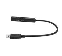 Asixxsix Micrófono, transmisión en Vivo antirruido Mike, dirección Completa Profesional de 360 Grados para computadora, Oficina, Juegos de Negocios, transmisión en Vivo(M-588)