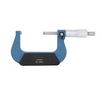 Asixxsix Micrómetro de exteriores, rango de 50-75 mm, graduación de 0,01 mm, precisión de 0,01 mm. Micrómetro de maquinista con patrón de calibración, llave inglesa y estuche
