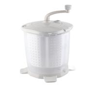 Asixxsix Mini Lavadora Portátil, Manual de Lavadora Multifuncional de 1200 Rpm, de Ropa Interior Con Cesta de Deshidratacia para Hogar, Dormitorio, Apartamero, RV