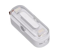 Asixxsix Mini Selladora de Bolsas, Selladora Térmica 2 en 1 con Cortador, Máquina Reselladora Portátil para Bolsas de Patatas Fritas, Aperitivos, Almacenamiento de Alimentos, Cocina, (WHITE)