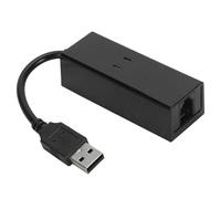 Asixxsix Módem de Datos de Fax Externo USB 56K, Protocolo de Transmisión V92 V90 K56flex Plug and Play con Cable RJ11 para 10 8 7 Vista XP, Módem de Datos USB