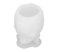 Asixxsix Molde de Silicona de Conejo 3D, Linda Forma de Conejito para Velas, Resina, Artesanía, con Diseño Detallado para Decoración de Pascua, Suministros (A08B-1 10,3x8x7,8cm/4,1x3,1x3,1 pulgadas)