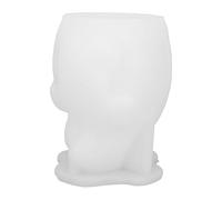 Asixxsix Molde de Silicona de Conejo 3D, Lindo Molde de Artesanía en Forma de Conejito para Velas, Resina, Fondant de Chocolate, con Diseño Detallado para (A08B-1 10,3x8x7,8cm/4,1x3,1x3,1 pulgadas)