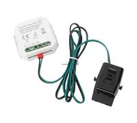 Asixxsix Monitor de Energía para el Hogar Inteligente, Monitoreo del Uso de Electricidad en Tiempo Real Medidor de Potencia Monofásico de Precisión 0.5, Monitor de Consumo de Energía con Control de