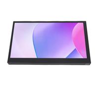 Asixxsix Monitor Portátil de 7 Pulgadas, Pantalla IPS de 1024x600 Ángulo de Visión de 170° Brillo de 400 CD/m² Mini Monitor de Pantalla Táctil de 7 Pulgadas, Pequeña con Toque Capacitivo de 5 Puntos